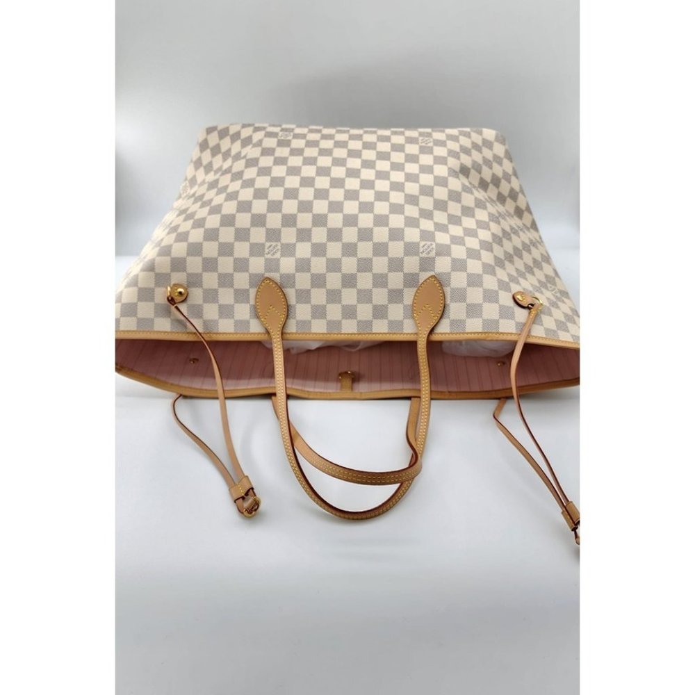 Louis Vuitton Neverfull GM Tote in Damier Azur Canvas Mint Condition - Picture 2 of 5